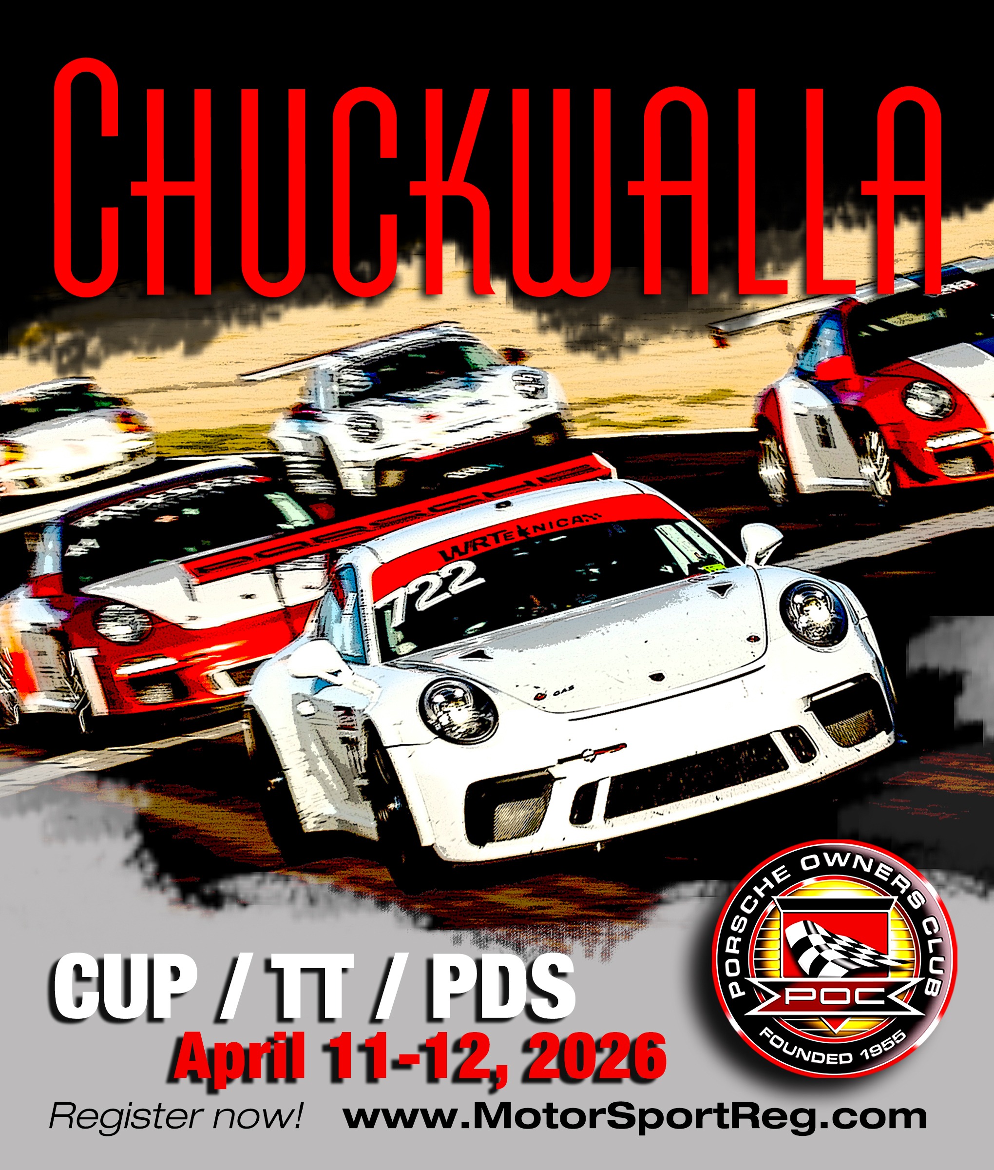 2026 APRIL CHUCKWALLA Porsche Owners Club